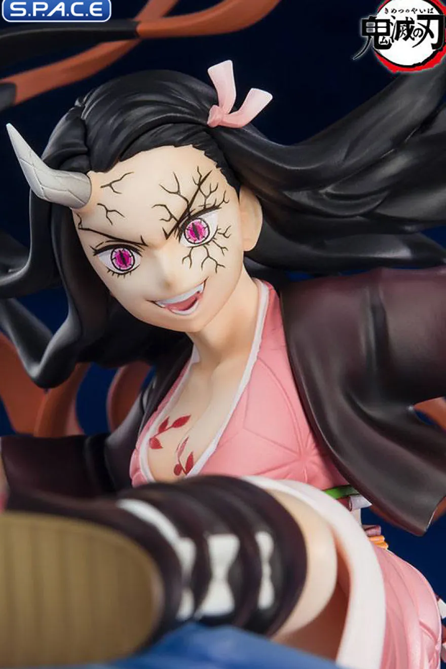 FiguartsZERO Nezuko Kamado Demon Form Advancing Version PVC Statue