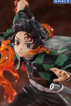 FiguartsZERO Tanjiro Kamado PVC Statue - Kyojuro Rengoku's Sword Guard Version