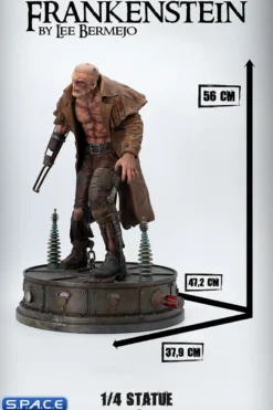 Frankenstein's Monster Statue by Lee Bermejo