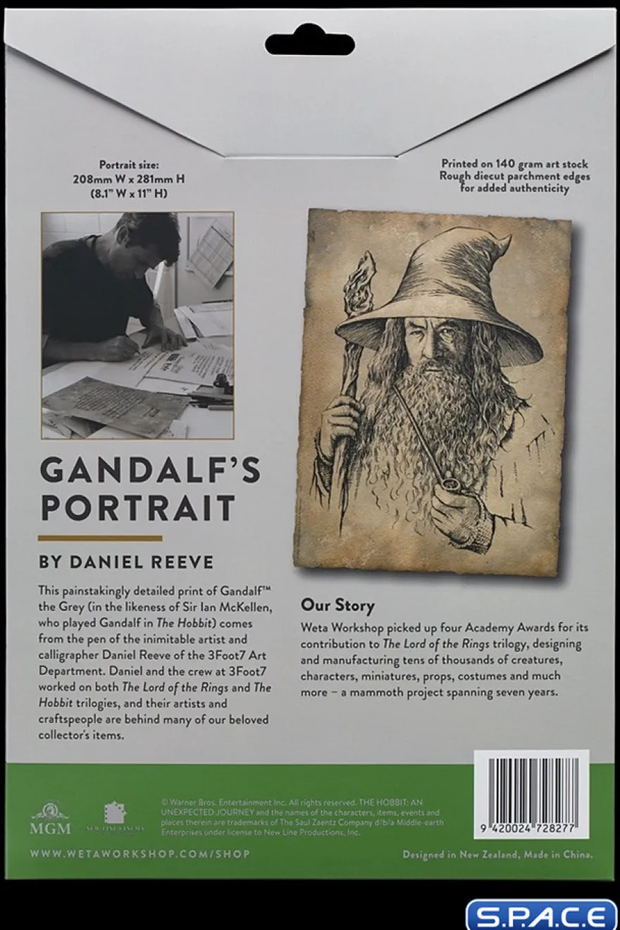 Gandalf Portrait Art Print
