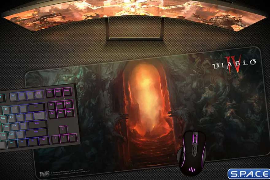 Gate of Hell Mousepad XL