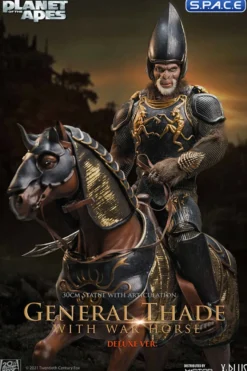 General Thade with War Horse Statue (Planet of the Apes)