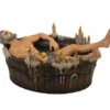 Geralt in the Bath Statue