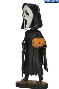 Ghost Face with Pumpkin Headknocker
