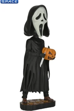 Ghost Face with Pumpkin Headknocker