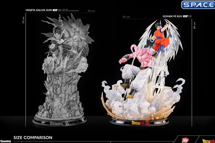 Gohan vs. Buu HQS Statue