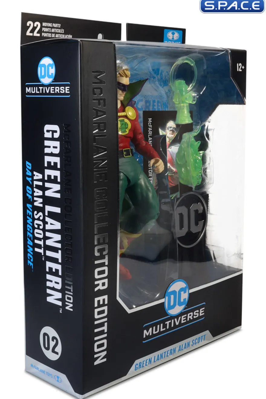 Green Lantern Alan Scott from Day of Vengeance McFarlane Collector Edition