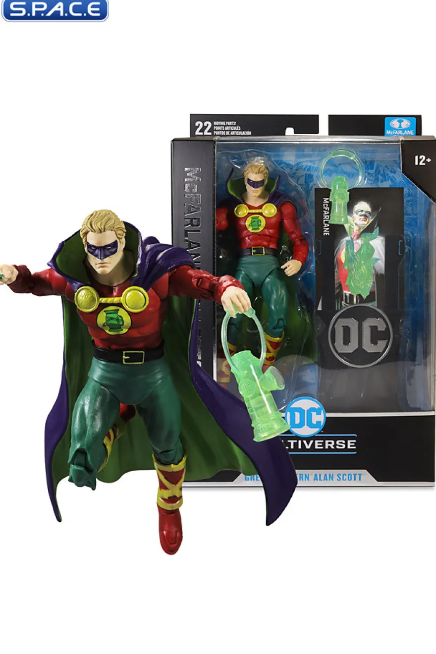 Green Lantern Alan Scott from Day of Vengeance McFarlane Collector Edition