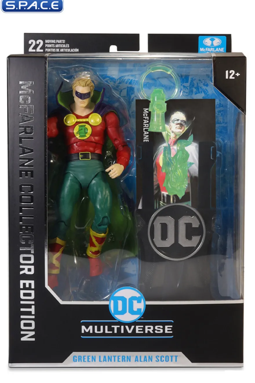Green Lantern Alan Scott from Day of Vengeance McFarlane Collector Edition
