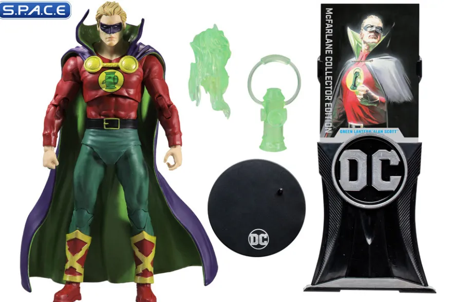 Green Lantern Alan Scott from Day of Vengeance McFarlane Collector Edition