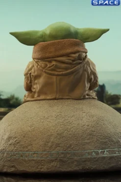 Grogu on Seeing Stone Milestone Statue