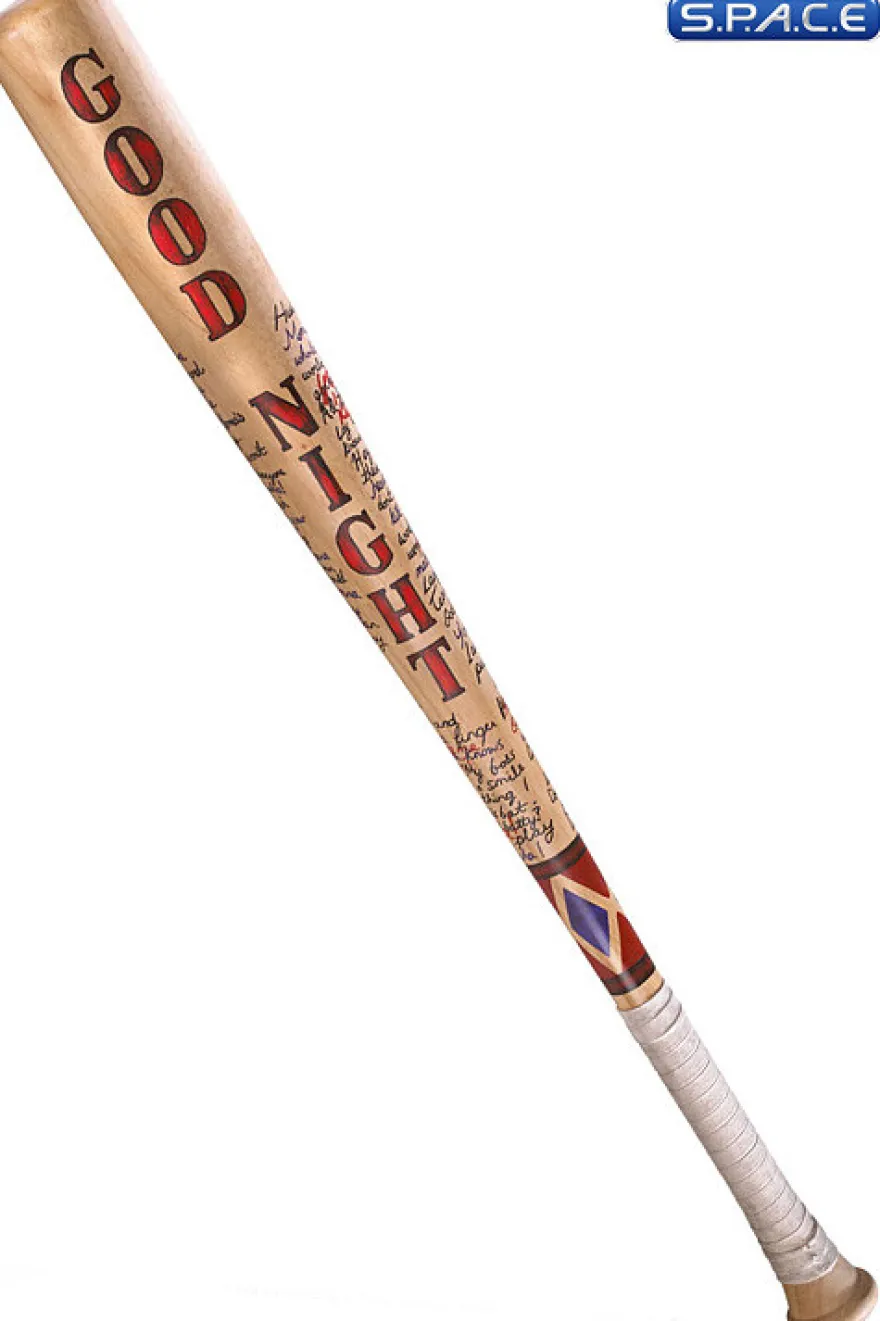 Harley Quinn Good Night Baseball Bat