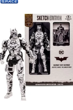 Hazmat Suit Batman from Justice League: The Amazo Virus Black Label Collection