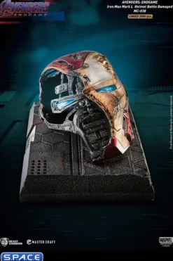 Iron Man Mark L Battle Damaged Helmet Master Craft Statue