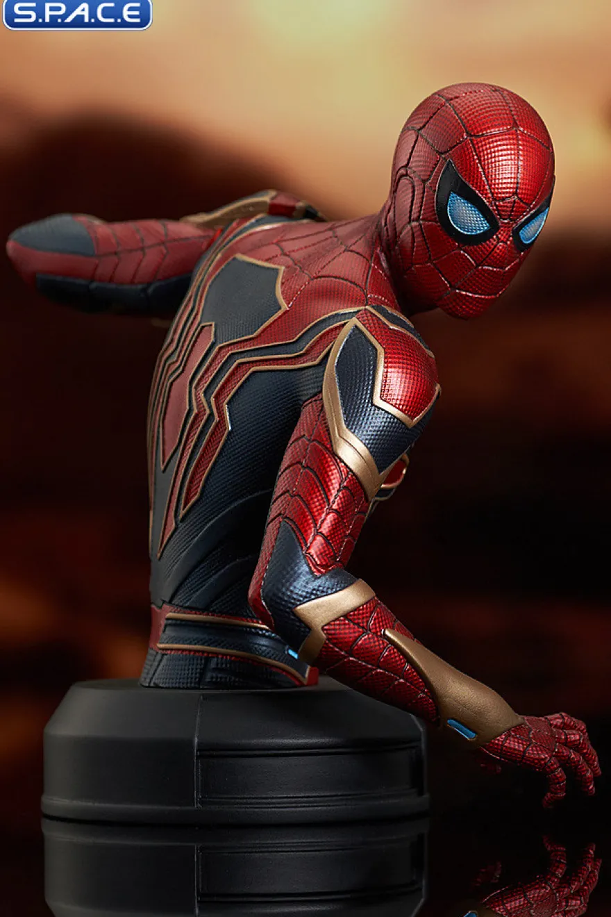 Iron Spider-Man Bust