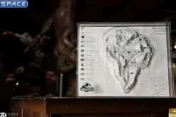 Isla Nublar Topographic 3D Map