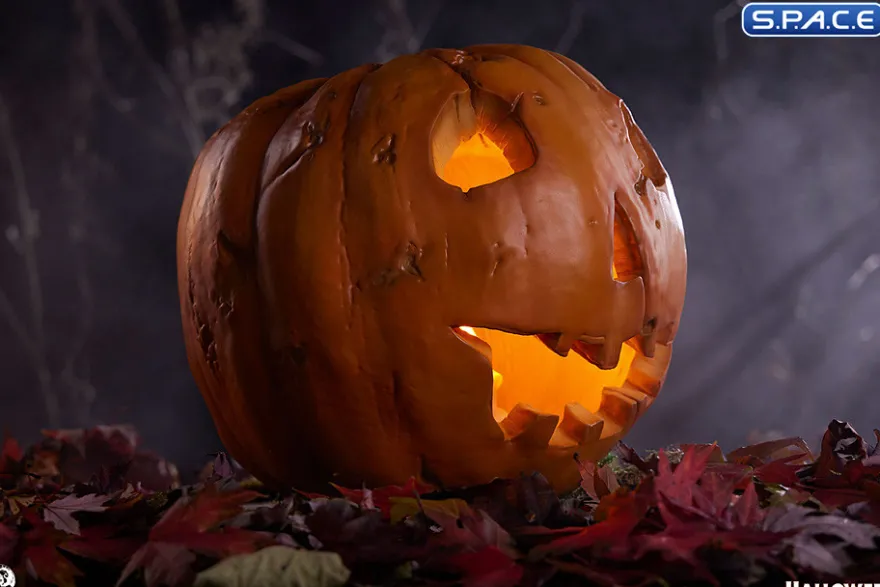1:1 Jack-O-Lantern Life-Size Statue