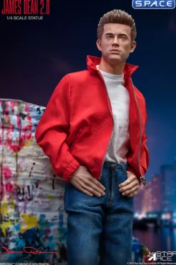 James Dean Mixed Media Statue