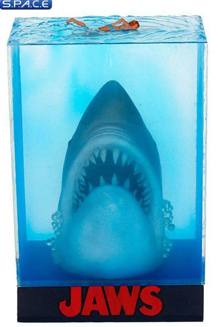 Jaws Movie Poster 3D