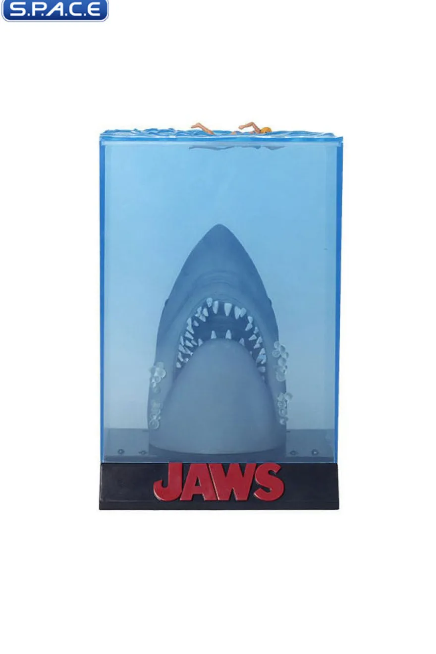 Jaws Movie Poster 3D with Light