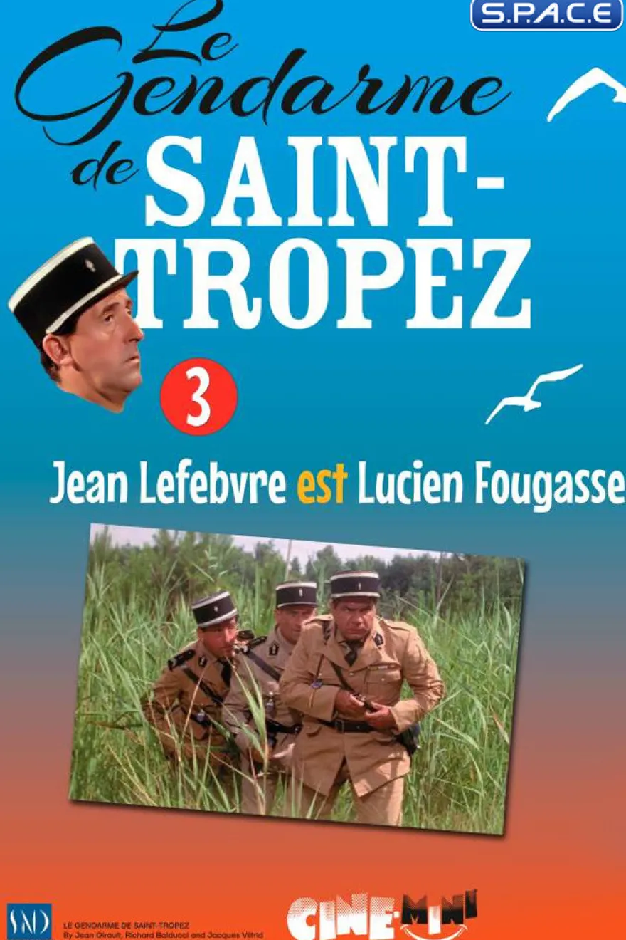 Jean Lefebvre as Lucien Fougasse PVC Statue