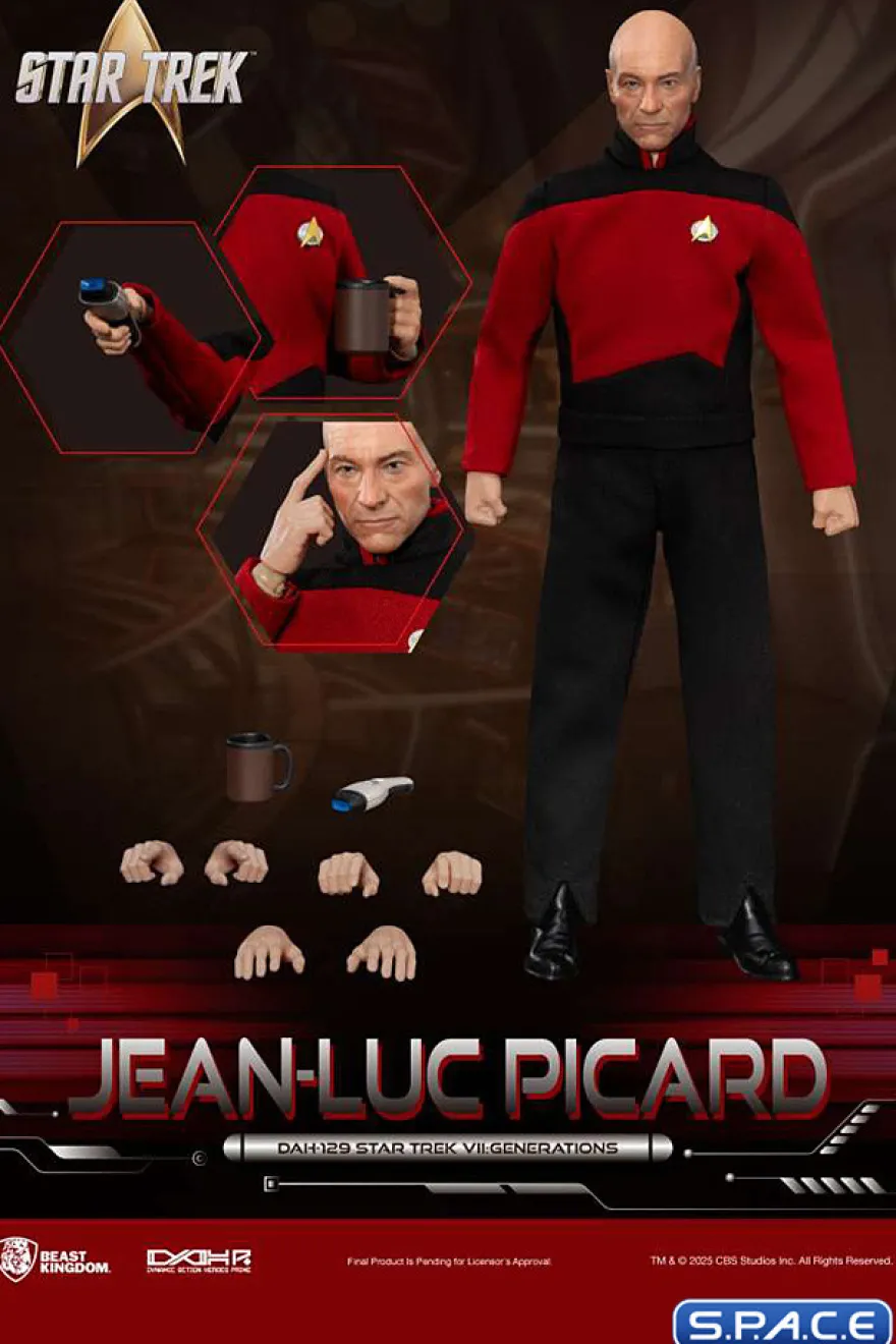 Jean-Luc Picard Dynamic 8ction Heroes