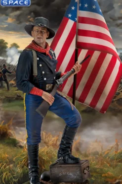 John Wayne as Col. John Marlowe »Civil War 1863« Statue