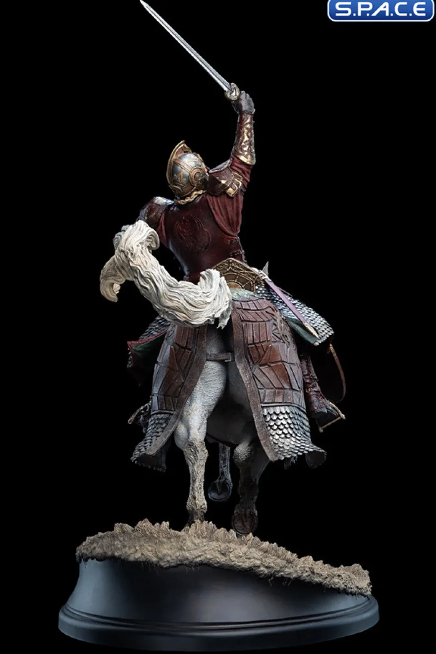King Theoden on Snowmane Statue