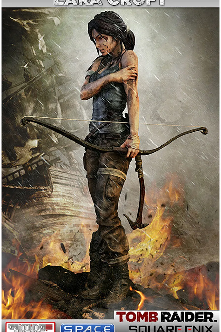 Lara Croft Survivor Statue