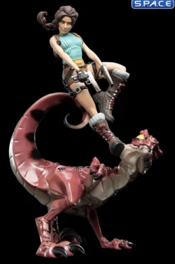 Lara vs. Raptor Mini Epics Vinyl Figure