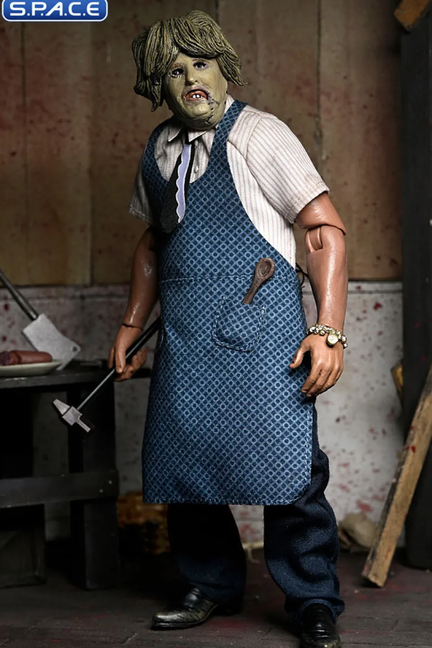 Leatherface with Old Lady Mask Figural Doll