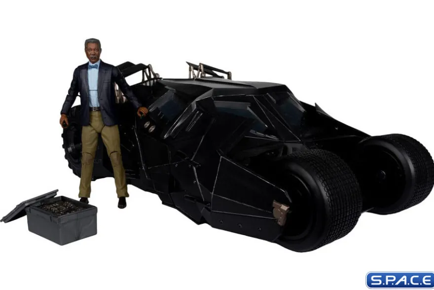 Lucius Fox & Tumbler from Batman: The Dark Knight Gold Label Collection