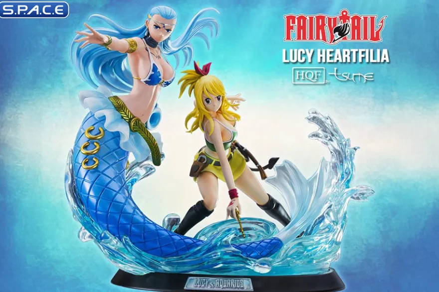 Lucy Heartfilia and Aquarius HQF