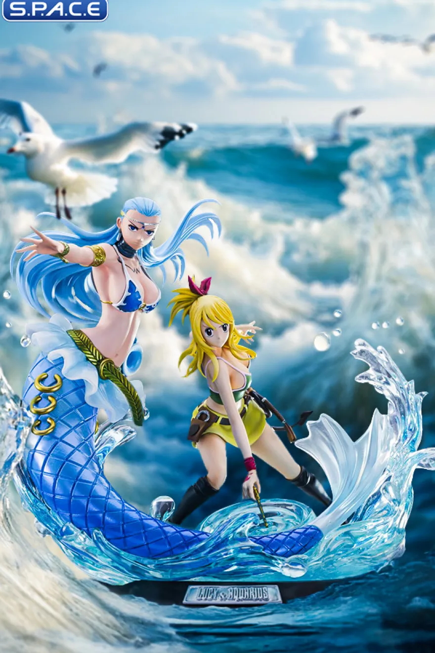 Lucy Heartfilia and Aquarius HQF