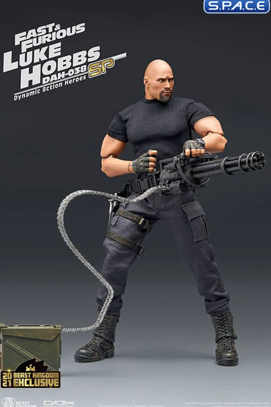 Luke Hobbs Dynamic 8ction Heroes Beast Kingdom Exclusive