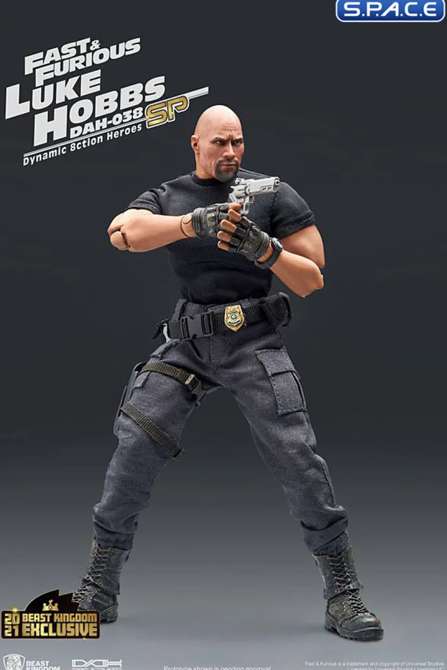 Luke Hobbs Dynamic 8ction Heroes Beast Kingdom Exclusive