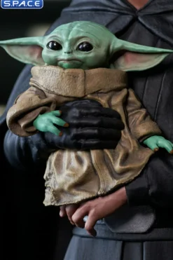 Luke Skywalker & Grogu Premier Collection Statue