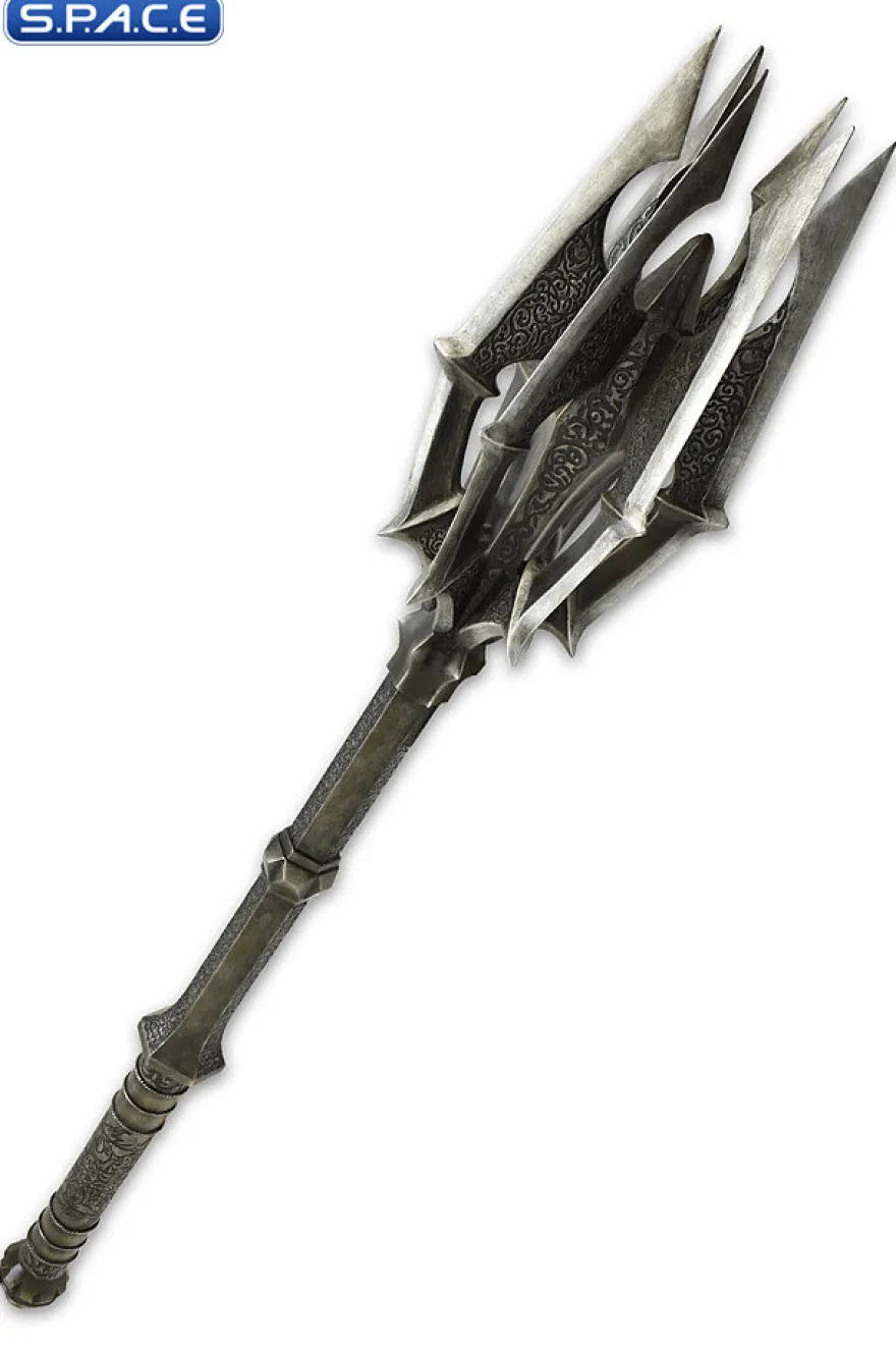 1:1 Mace of Sauron and Ring Red Eye Edition with War Banner Life-Size Replica