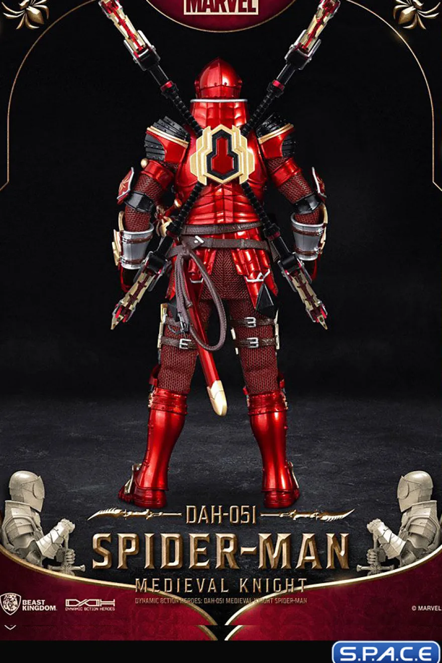 Medieval Knight Spider-Man Dynamic 8ction Heroes