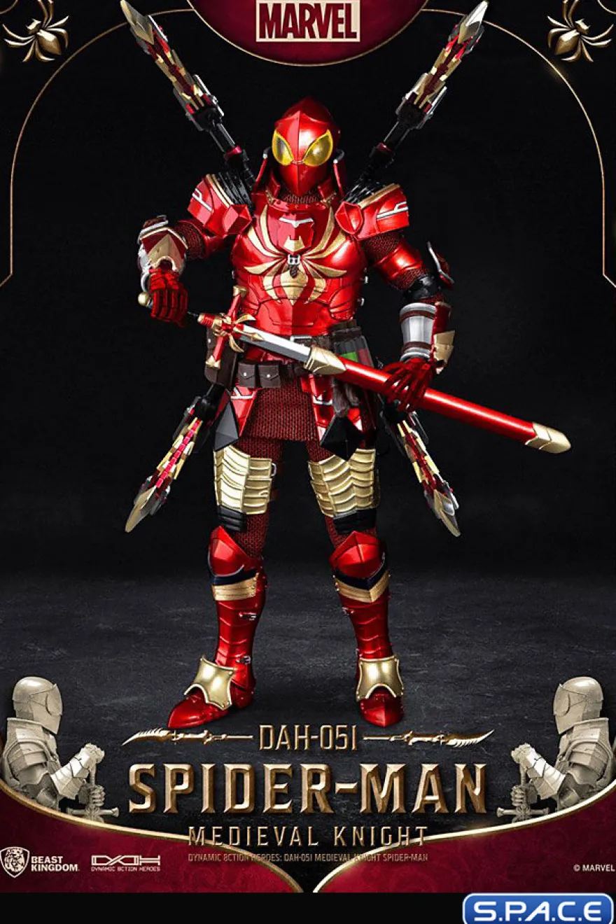 Medieval Knight Spider-Man Dynamic 8ction Heroes