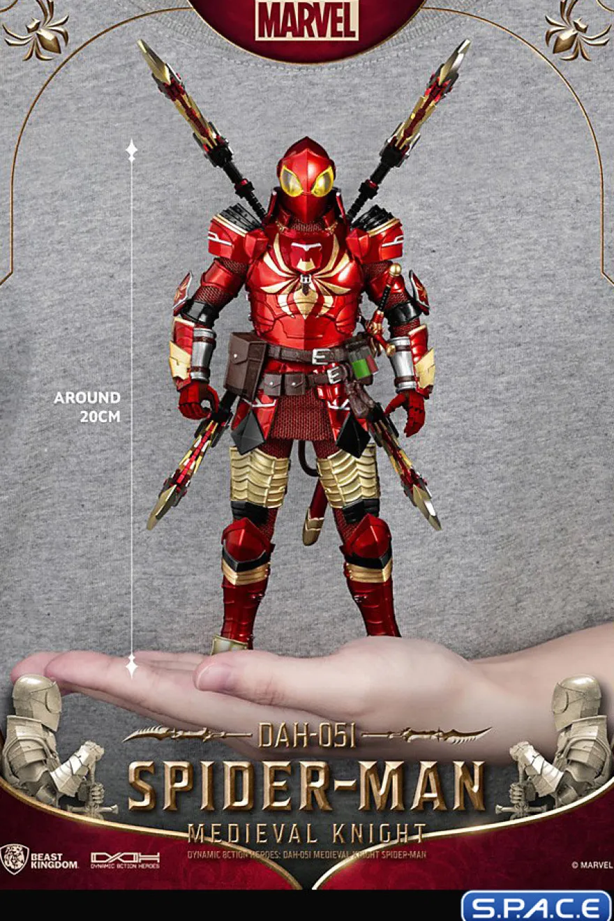 Medieval Knight Spider-Man Dynamic 8ction Heroes