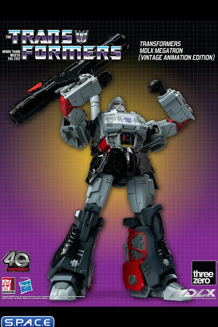 Megatron MDLX Collectible Figure - Vintage Animation Version