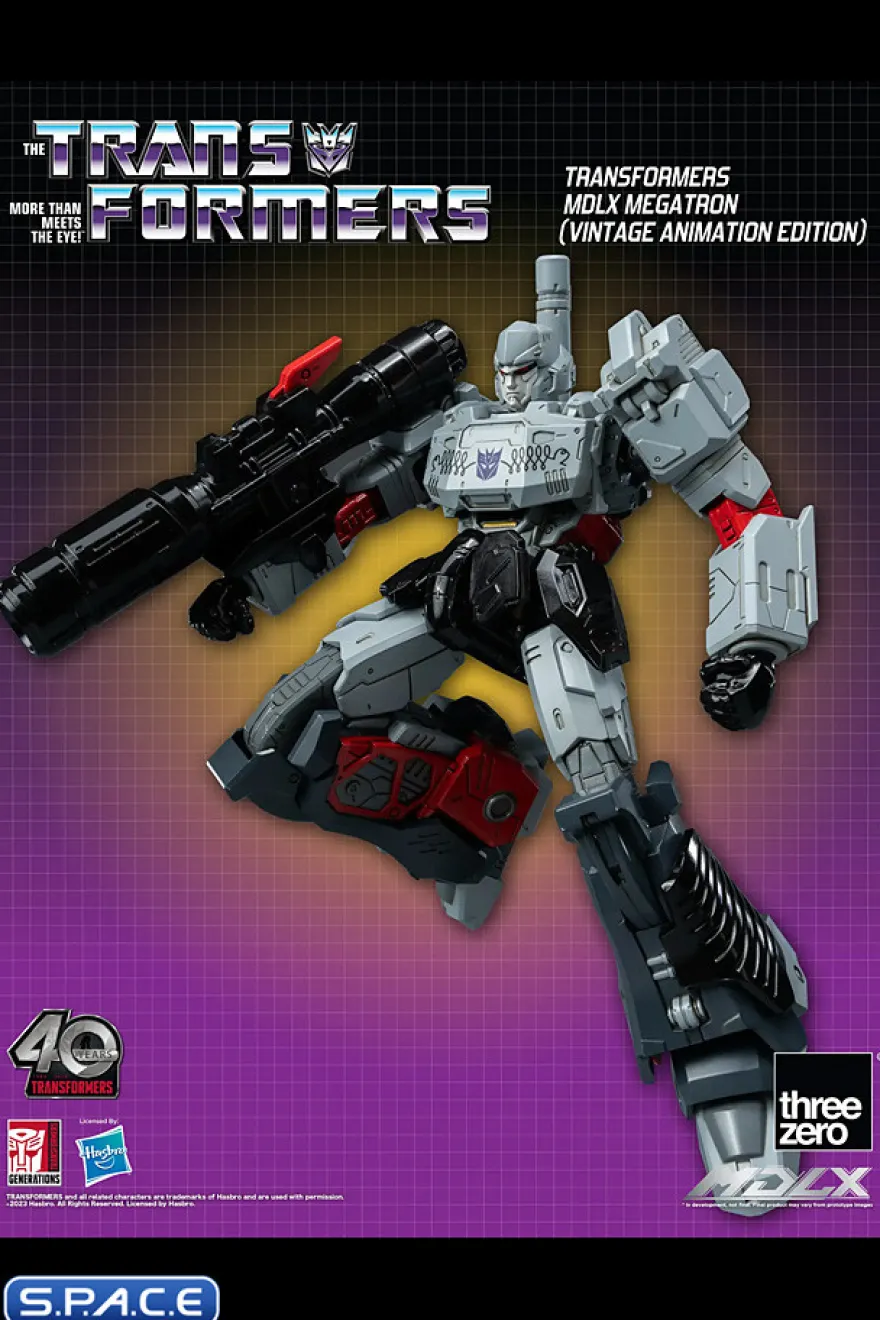 Megatron MDLX Collectible Figure - Vintage Animation Version