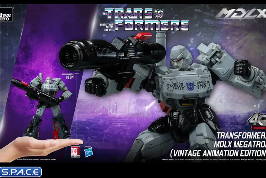 Megatron MDLX Collectible Figure - Vintage Animation Version