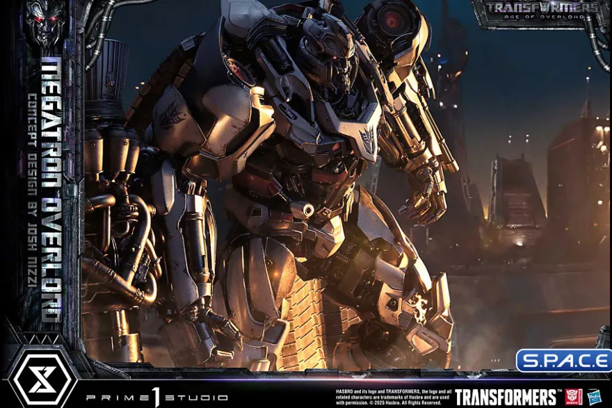 Megatron Overlord »Concept by Josh Nizzi« Museum Masterline Statue
