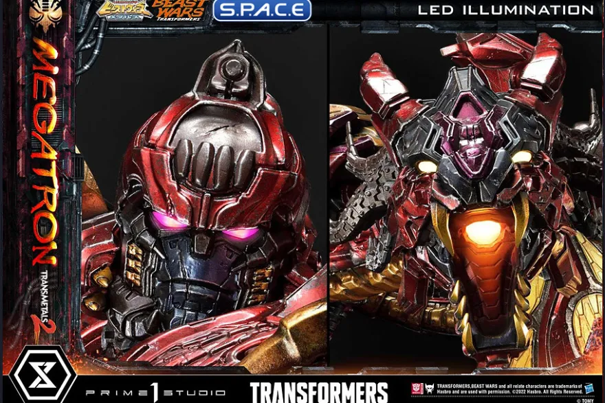 Megatron Transmetal 2 Deluxe Premium Masterline Statue