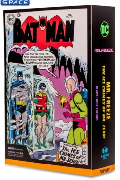 Mr. Freeze from The Ice Crimes of Mr. Zero - Black Light Edition
