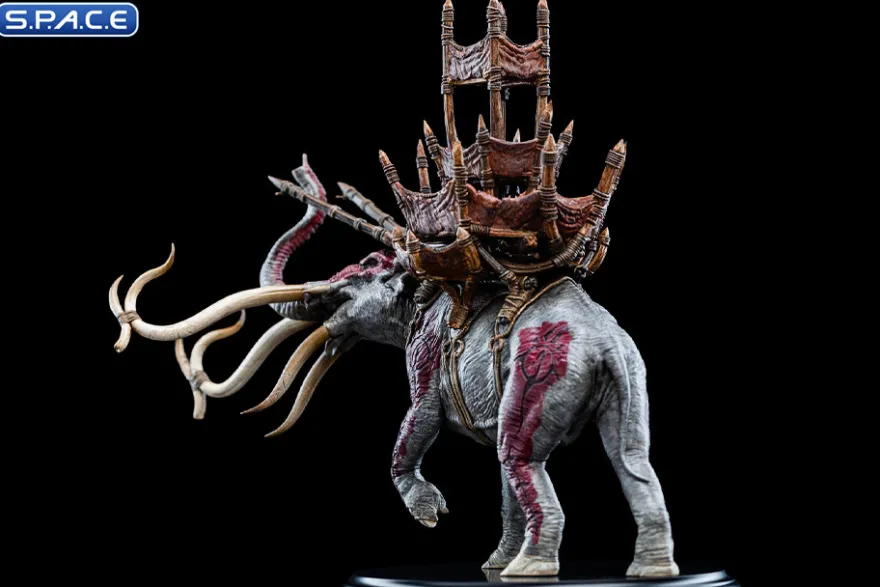 Mumak in Battle Mini-Statue