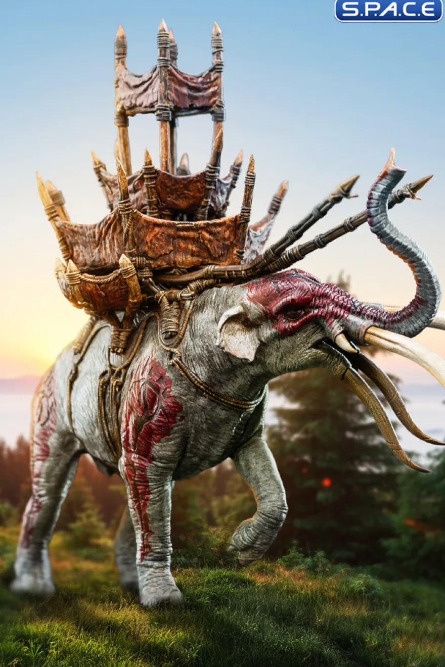 Mumak in Battle Mini-Statue