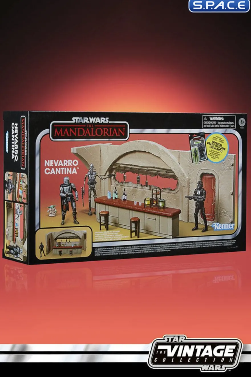 Nevarro Cantina with Imperial Death Trooper